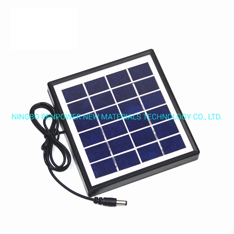 6W Outdoor Power Supply Portable Solar Direct Charging Board for Tents LED Camping Light