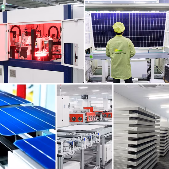 Großhandel ganz in Schwarz, Kosten 100 W, 275 W, 365 W, 9 BB, 300 W, 200 W, 150 W, 400 Watt, PV-Halbzellen-Doppelglas-Solarpanel
