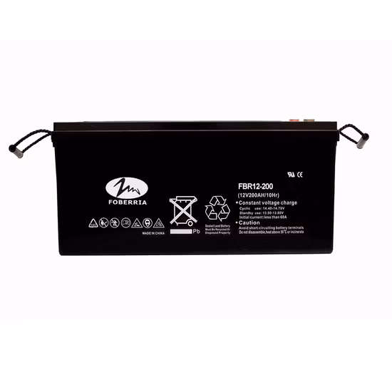 Ritar 12V200ah Solarbatterie für Heimenergiesystem mit Bleisäure AGM Gel Opzv